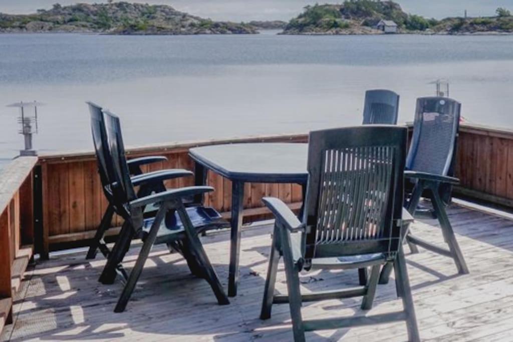 Ferie Pa Bryggekanten I Kristiansand, Flekkeroy Exterior photo